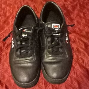Fila black sneakers